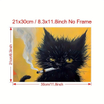 T-s&auml;rk must, 21,08*29,97cm be rėmelių