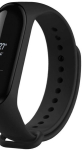 Fixed Silikoonist rihm Xiaomi Mi Band 3/4 FIXSSTB-1414-BK, must, higiini- ja veekindel, 1 tk.