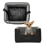 Mia Lux koera autoiste must M