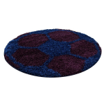 Lastetoa vaip Shaggy Fun Navy, 120x120 cm
