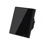 Nutikas puutetundlik l&uuml;liti Sonoff T3EU1C-TX, 1 kanal, 600W, 230VAC, juhitav puutetundliku nupuga, rakendus, Wi-Fi, h&auml;&auml;ljuhtimise ja SONOFF puldiga (SONOFF pult ei kuulu komplekti)