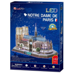 3D pusle CubicFun Notre Dame De Paris (LED-valgustusega) 149 osa