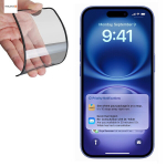 Evelatus Kummist Serva Anti-Break 3D Klaas Apple iPhone 16 Jaapani Liim Must