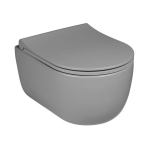 Seinale kinnitatav WC-pott Vilarte aeglaselt sulguva kaanega