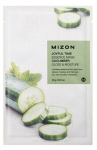 Kangasmask kurgiga Mizon Joyful Time Essence Mask Cucumber 23g