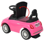 vidaXL pealeistutav auto Fiat 500 roosa