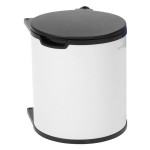 Brabantia pr&uuml;gikast kaanega 15L, valge