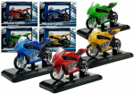 Sportlik mootorratas koos helidega, 1:18