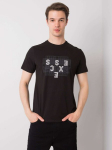 T-s&auml;rk meestele, must XXL, M