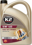 S&uuml;nteetiline &otilde;li K2 Ultra 5W-40, 5L