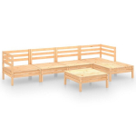 Aiam&ouml;&ouml;bli komplekt, 6-osaline, pruun