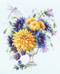 Tikkimiskomplekt Magic Needle "Summer Bouquet" 215-304