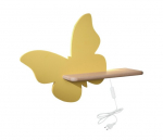 Candellux seinavalgusti koos riiuliga Butterfly Kids