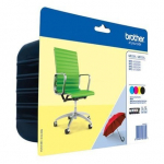 Laserprinteri kassett Brother LC229XL Value Ink Cartridge pack - includes LC229XLBK and LC225XLC/M/Y ink cartridges