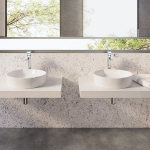 Pinnapealne kraanikauss Ravak Moon 3 46,3x38,9 cm