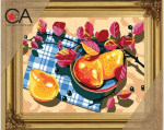Kanvaa pildiga - tikkimiskomplekt, 22cm x 30cm, Collection D'Art, 6317K