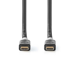 Kaabel Nedis Usb-C - Usb-C, 2 m, 100 W, must