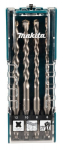 SDS-Plus puuride kmpl. (6 mm, 8 mm, 10 mm, 12 mm x 160 mm) Makita D-74756