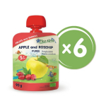 "&Otilde;un ja kibuvits" orgaaniline p&uuml;ree FLEUR ALPINE, alates 5 elukuust, 90 g x 6