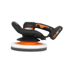 WORX WX856 Cordless polisher 254 mm 20V 2Ah Black, Orange