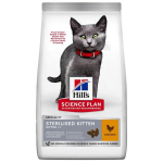 Kasside kuivtoit Hill's SP Feline Kitten steriliseeritud kassipoegadele, 1,5 kg