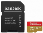 M&auml;lukaart SanDisk Extreme PLUS microSDXC SDSQXBD-256G-GN6MA