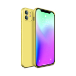 iPhone 12 Mini (5,4&Prime;) silikoon&uuml;mbris V12 &ndash; Kollane