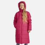 Huppa T&uuml;drukute talvemantel NINA, fuchsia