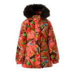 Huppa T&uuml;drukute talvejope ENELY 1, orange pattern