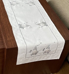 J&otilde;uluteemaline laudlina tikandi ja l&auml;ikiva niidiga OS-292-A-B, 40x160 cm