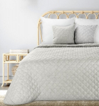 Tepitud voodikate, lina imiteerivast kangast NJA-01 220x240cm