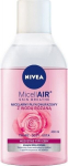 Mitsellaarne kahefaasiline meigieemaldaja roosiveega Nivea Micell Air Skin Breathe, 400 ml