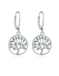 Beneto Elegantsed h&otilde;bedased k&otilde;rvar&otilde;ngad tsirkoonidega Tree of Life AGUC917L