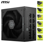 Toiteallikas Sisemine Toide - MSI - MAG A1000GLS - 1000W - 80 PLUS Gold - Modulaarne