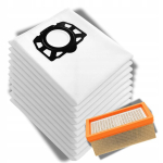 10x Karcher Wd4-wd6 kotid + Hepa filter