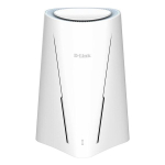 D-Link G530V2 Ruuter Traadita 5G Wi-Fi 6 AX3000 Kahe sagedusega Gigabit Ethernet Valge
