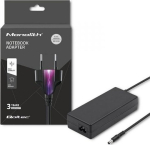 S&uuml;learvuti laadija Qoltec lauaarvuti toiteplokk 60 W | 12 V | 5 A | 5,5 &times; 2,1 + toitekaabel