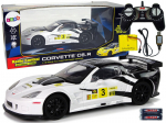 Raadio teel juhitav sportauto Corvette C6.R 1:18 valge