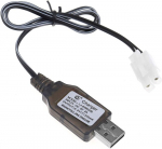 1 tk 9,6 V Ni-MH Ni-CD aku laetav 200 mA USB toiteallikas DC 5 V laadija adapteri pistikupesa L6.2-2P pistikupesaga kaugjuhtimispuldi RC auto paadi jaoks