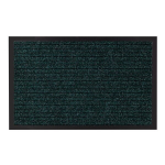 Uksematt DURA 6883 libisemisvastane, v&auml;line, sisemine, kummist - roheline žalia 100x120 cm