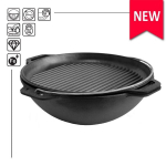 Malmpott kaane-panniga Brizoll, 12 l