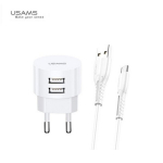 Usams US-T20 Set 2in1 + USB to Micro 1m kaabel