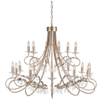 Rippvalgusti Elstead Lighting Christina CRT18-SIL-GOLD