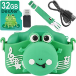 Frog digikaamera lastele + 32gb SD kaart