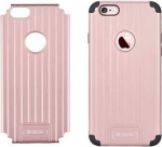 Kaitse&uuml;mbris Devia Suitcase, sobib iPhone 6 Plus/6S Plus telefonile, roosa/kuldne