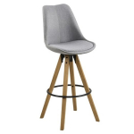 2 baaritooli komplekt Dima, hall/tamm