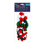 Dekoratiivsed Pallikesed -Mix Joulu,100Tk