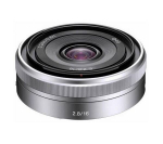 Sony E 16mm F2.8 (Silver) | (SEL16F28)