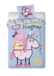 Laste voodipesukomplekt P&otilde;rsas Peppa (Peppa Pig), 140x200, 2-osaline