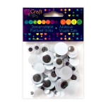 Kleebitavad silmad DP Craft Kids, 75tk